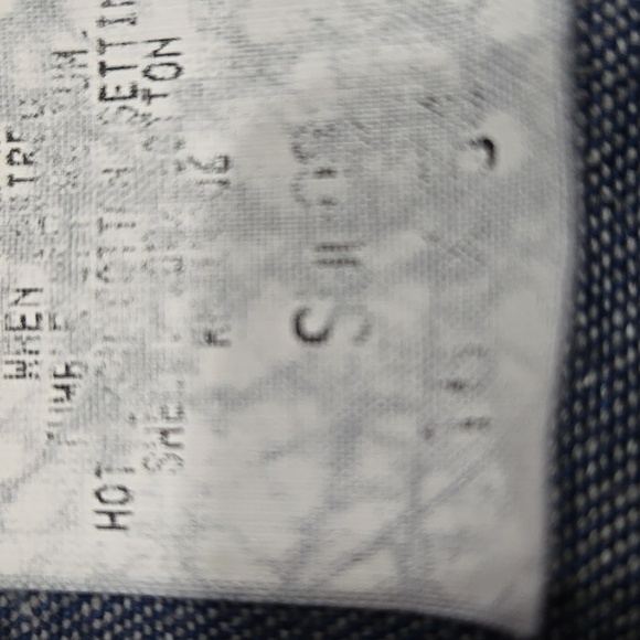 Vintage 90s Men's Carhartt Denim Western Pearl Snap Shirt Rugged Outdoor Work - Picture 9 of 12